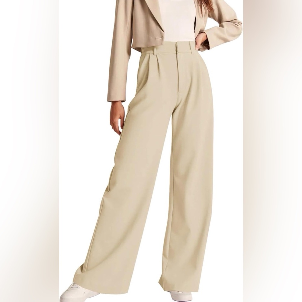 NIMIN High Waisted Casual Outfits 2025 Office Dress Pants Trousers with Pockets